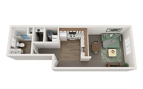 Floor plan Studio