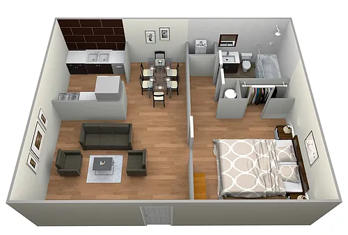 Floor plan Mary