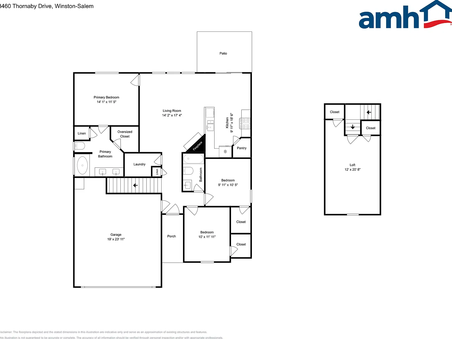 3 bed, 2.0 bath, 1601 sqft, $1,885 — Photo 2