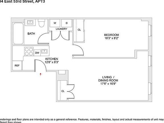 2nd image of 234 E 53rd St #3A