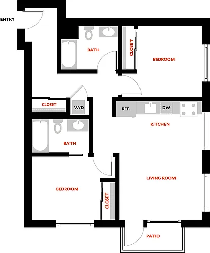 Floor plan Plan 2E
