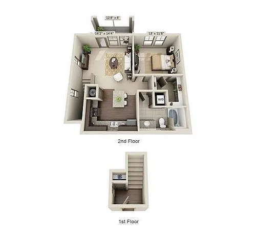 Floor plan Powell