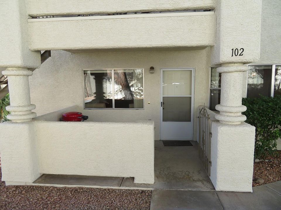 Front of condo