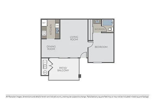 Floor plan Plan 1B