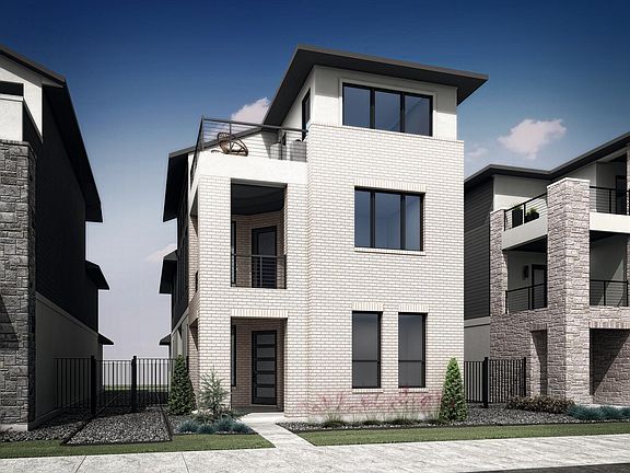 brick and stucco