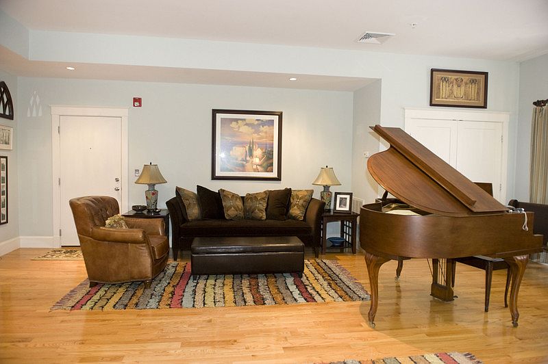 Open plan first floor