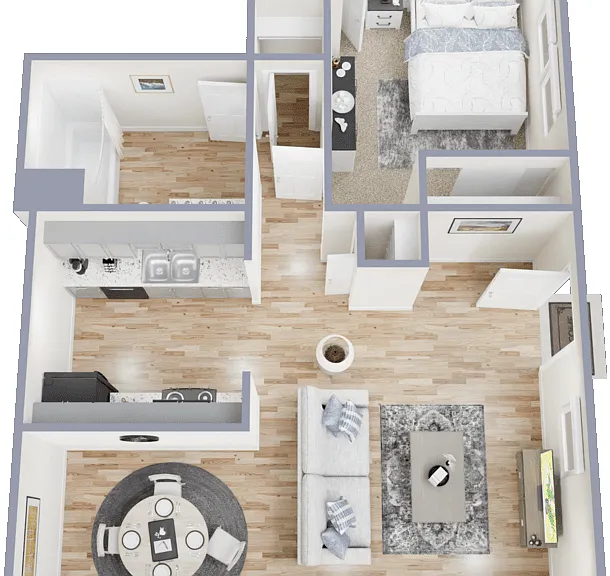 H Floorplan Diagram