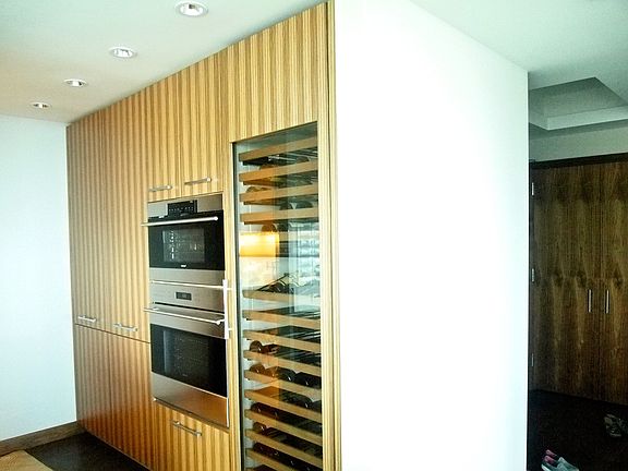 Built in wine cooler