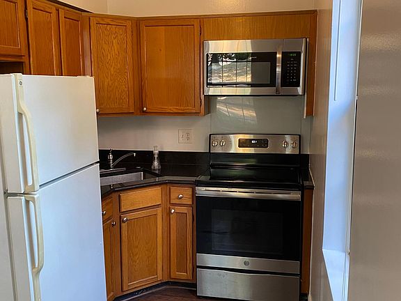 Kitchen with Newer Stove and Microwave