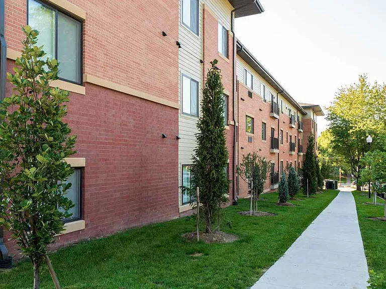 Beautiful professional landscaping surrounds our community.