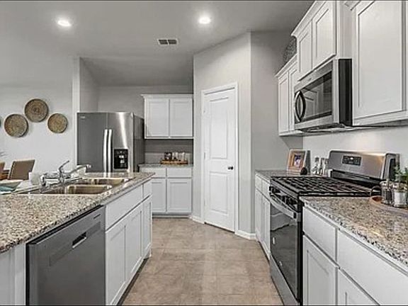 Stunning sleek modern kitchen.