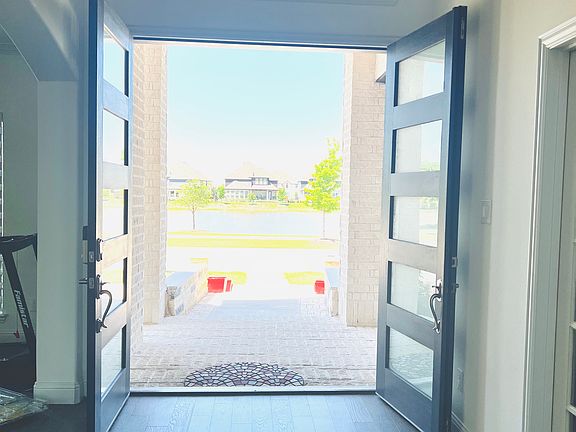 Welcoming double doors at the main entrance