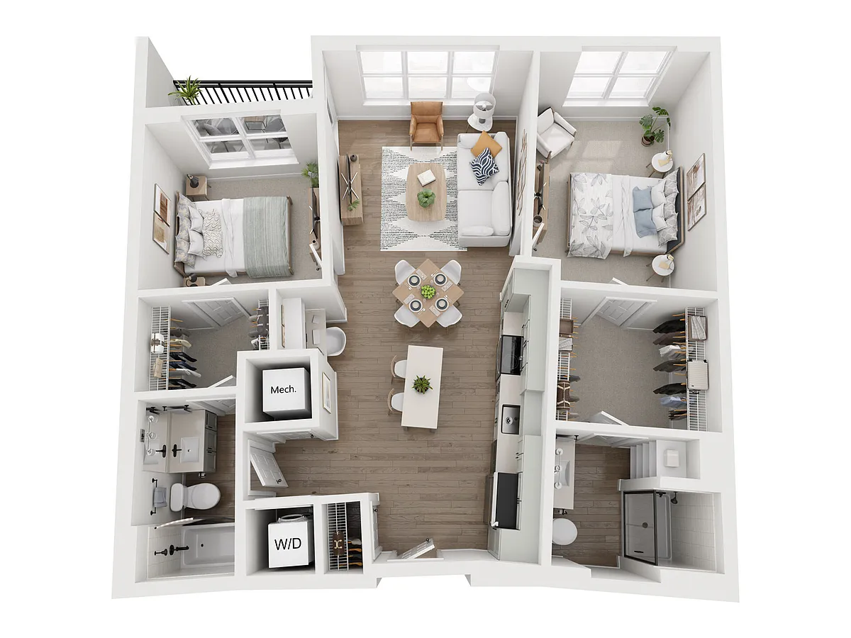 Floor plan B4