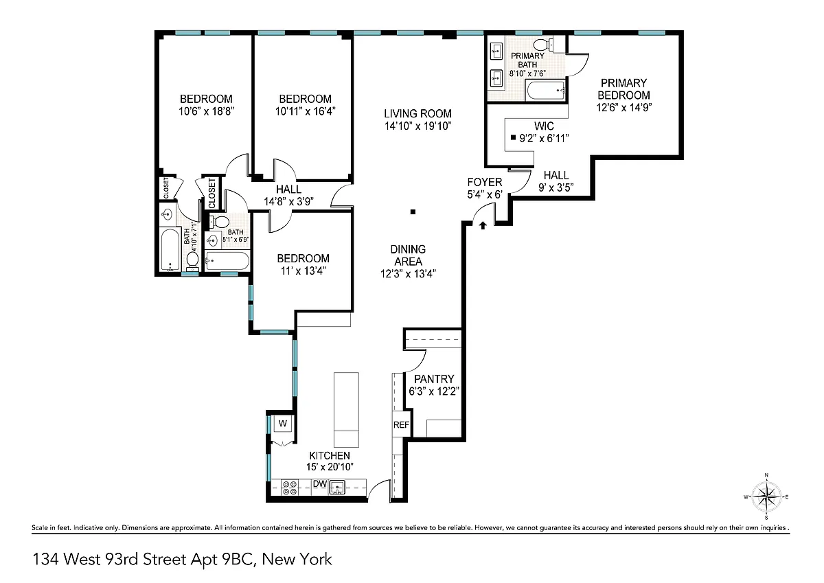 Building Photo - 134 W 93rd St #9BC