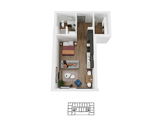 Floor plan Heredia