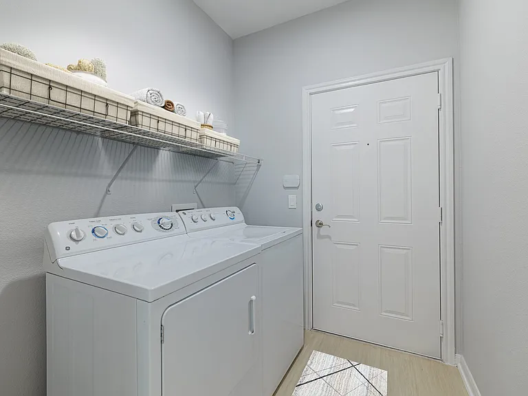 Full size washer and dryer in every home