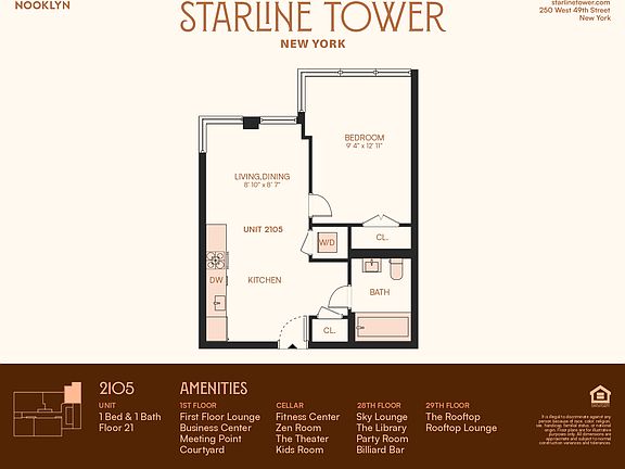 2nd image of 250 W 49th St #22105