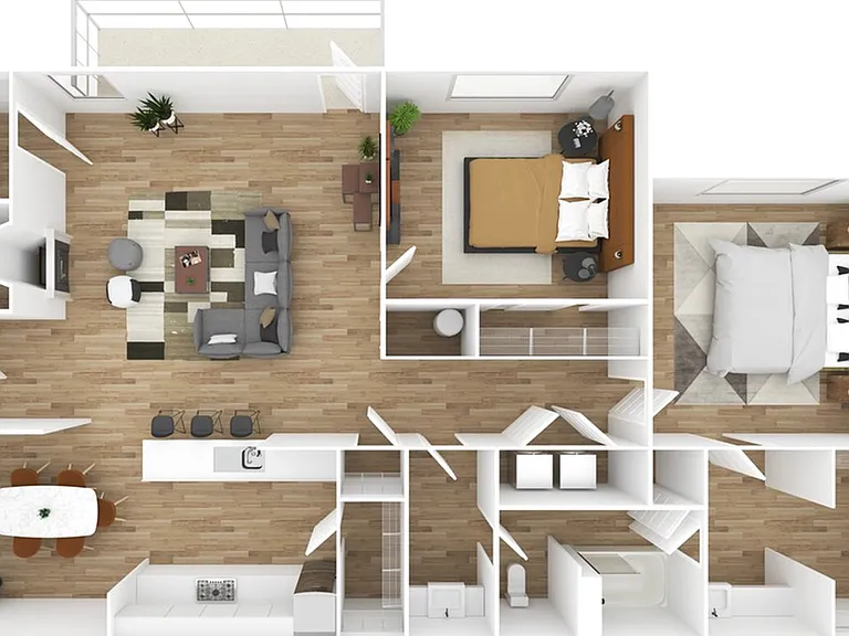 2 Bedroom | 1 Bath | 1146 SF | Renovated 2 Bedroom | 1 Bath | 1146 SF | Renovated