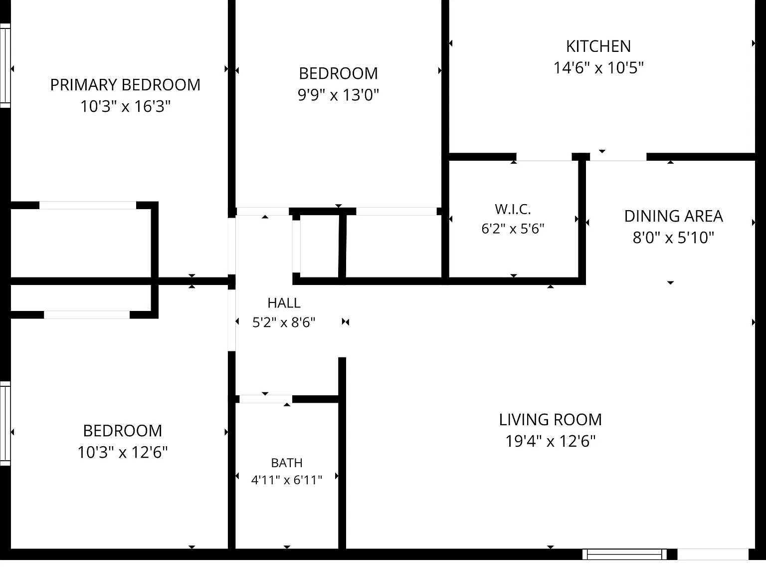 3 bed, 975 sqft, $1,495 — Photo 4