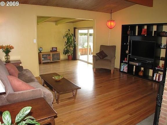 Living Room into Family Room & Deck