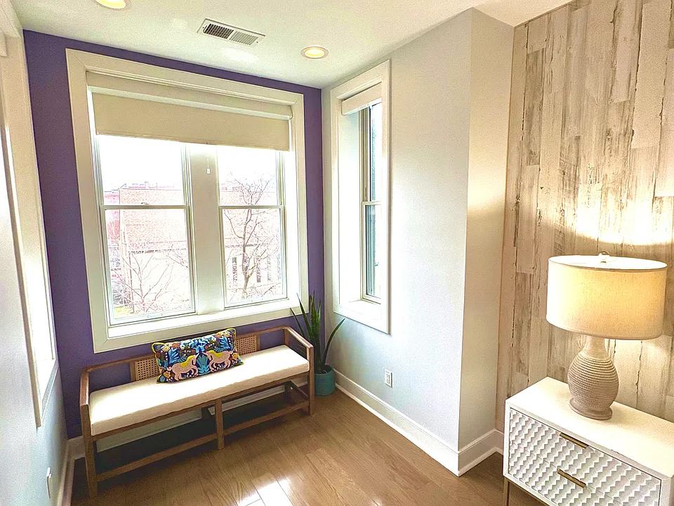 view from the master bedroom