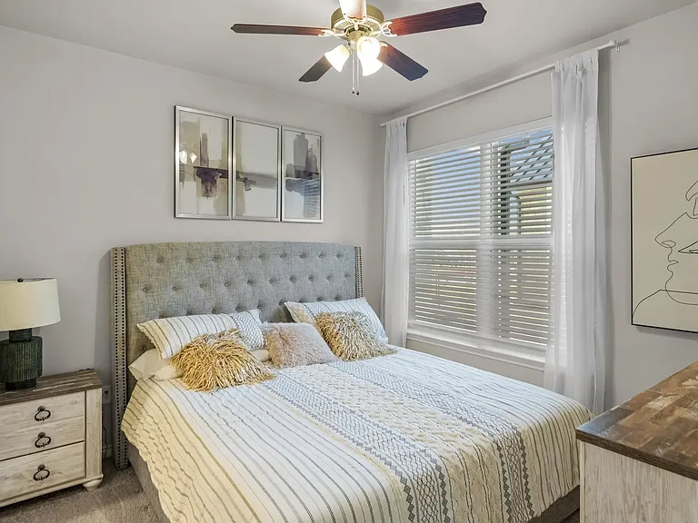 Welcome to Southgate Apartments, where comfort meets style. This beautifully appointed bedroom features modern fixtures and ample natural light, creating a serene retreat. Don't miss out on your dream spaceschedule a tour today!