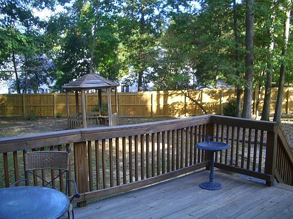 Exterior from rear deck