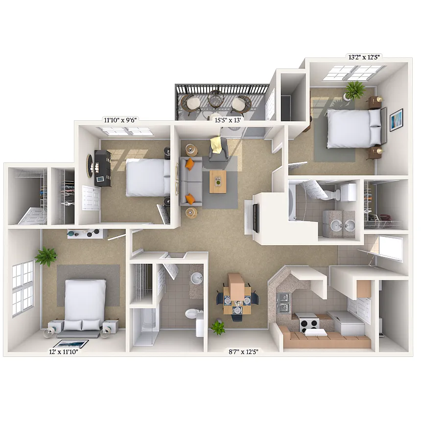 Floor plan The Dogwood