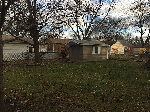 Backyard and shed.