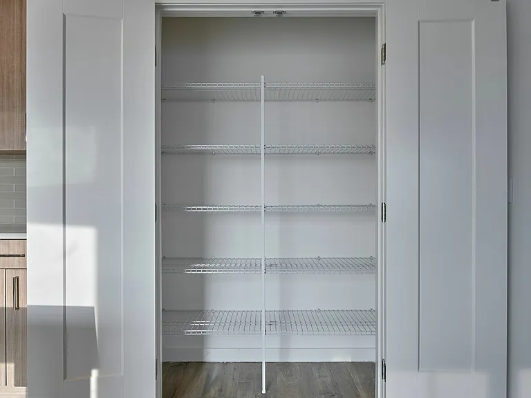 Explore the potential of a streamlined pantry space for your home.