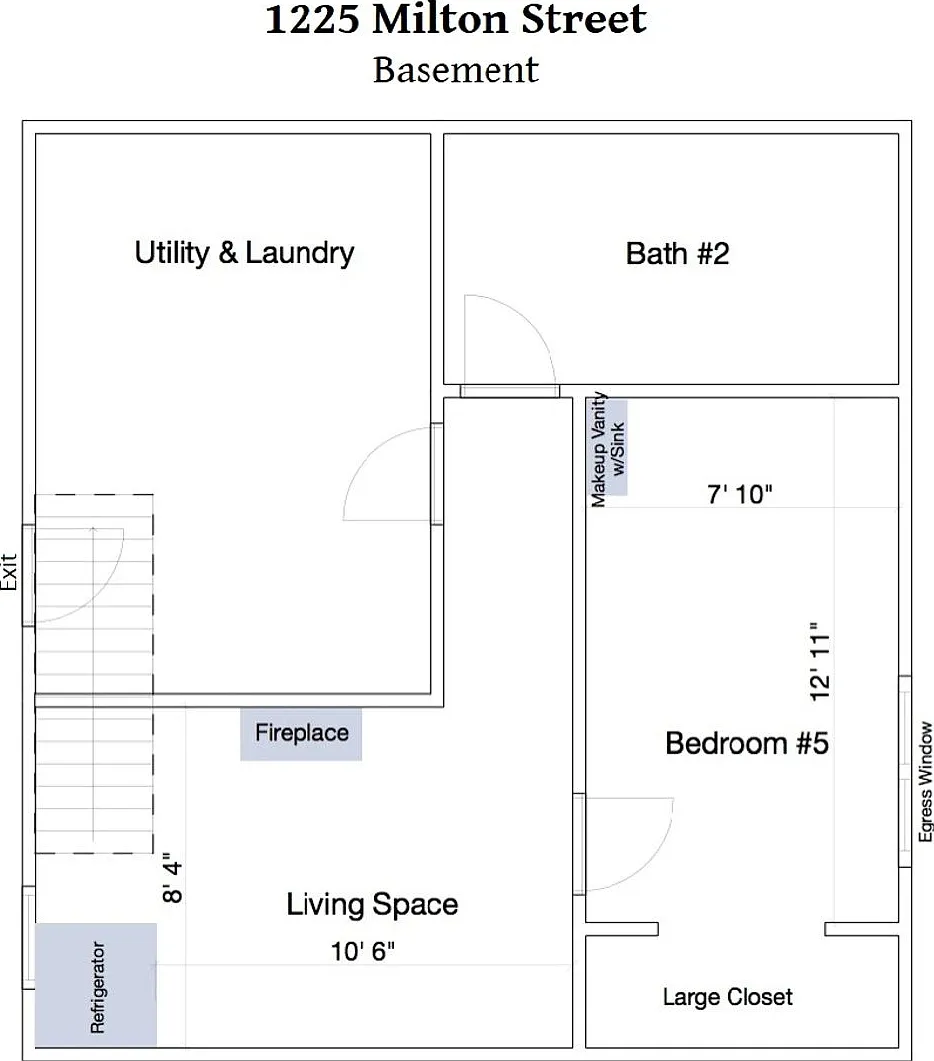 1225 Milton St. (5 BR+) - Tallard Apartments — Photo 3
