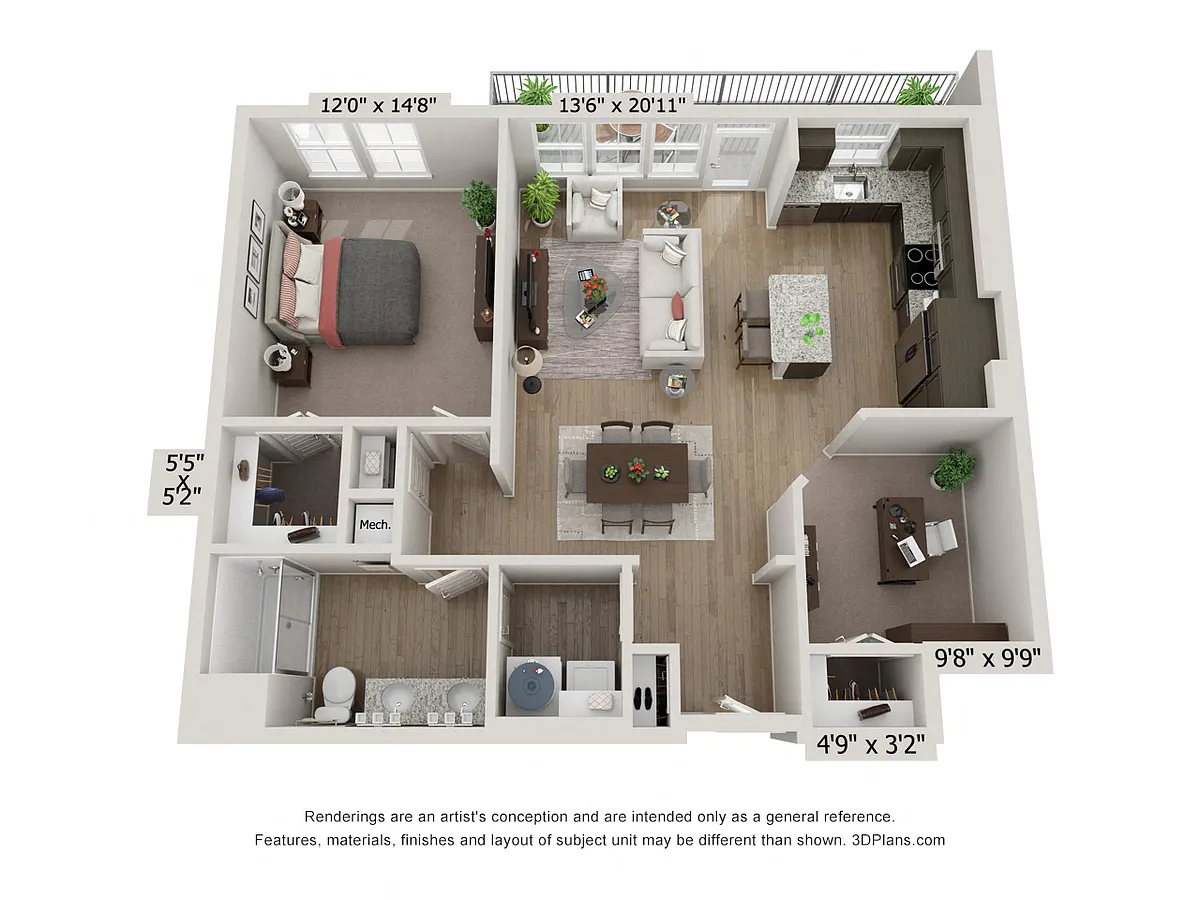 Floor plan A4 - Azure