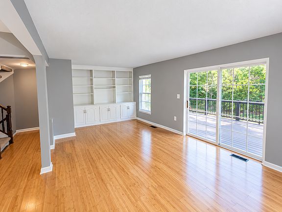Custom built-in cabinets for ample storage