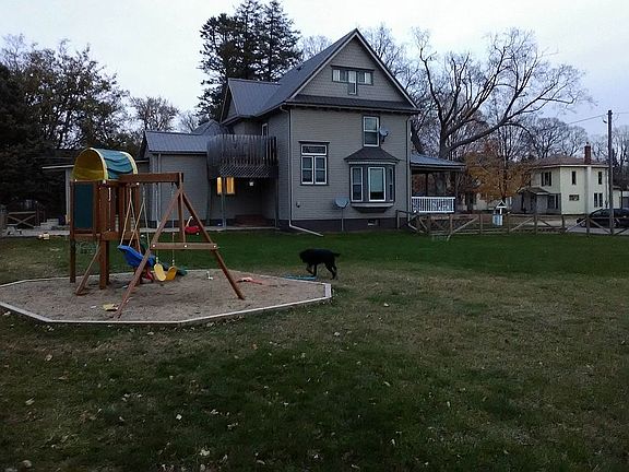 playground with sand box