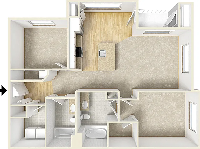 Victory Flats at Elmonica Station Apartments — Photo 33