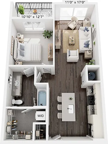 Floor plan A7