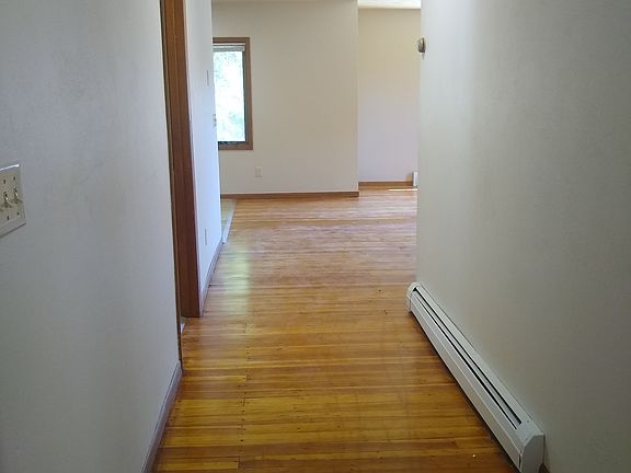 Hallway from doorway to living room