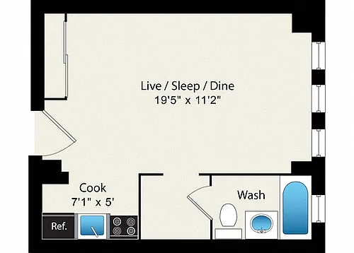 Floor plan S5