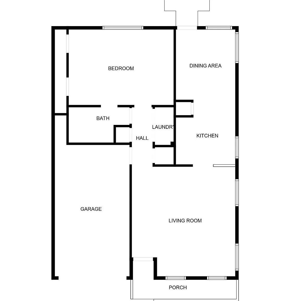 1 bed, 1.0 bath, 872 sqft, $1,300 — Photo 3