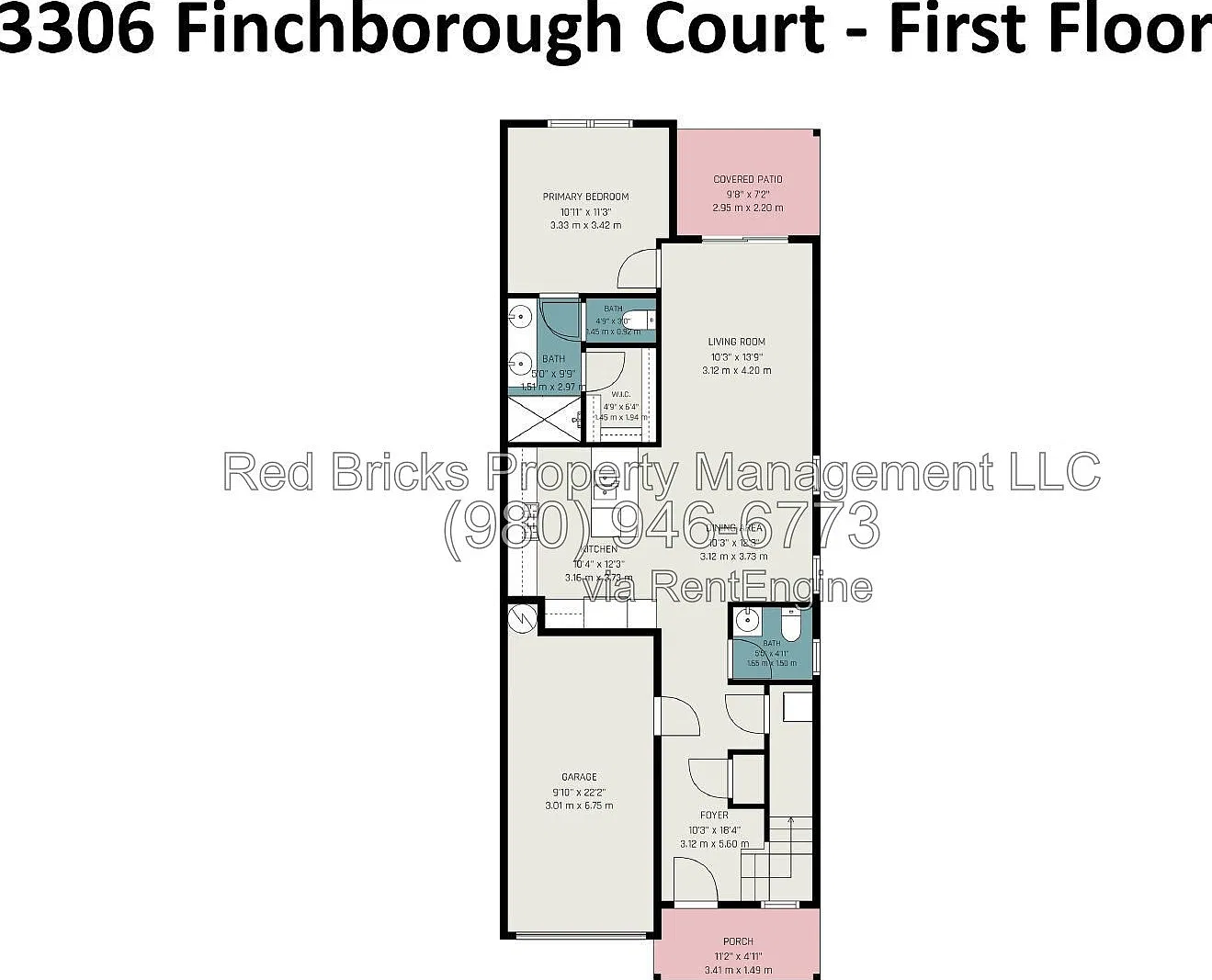 3 bed, 2.5 bath, 1721 sqft, $1,995 — Photo 4