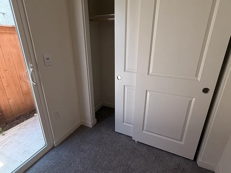 Full Size Closet in Bedroom