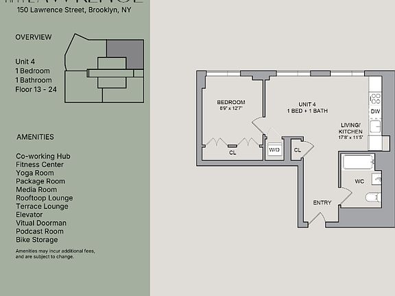 2nd image of 150 Lawrence St #1384