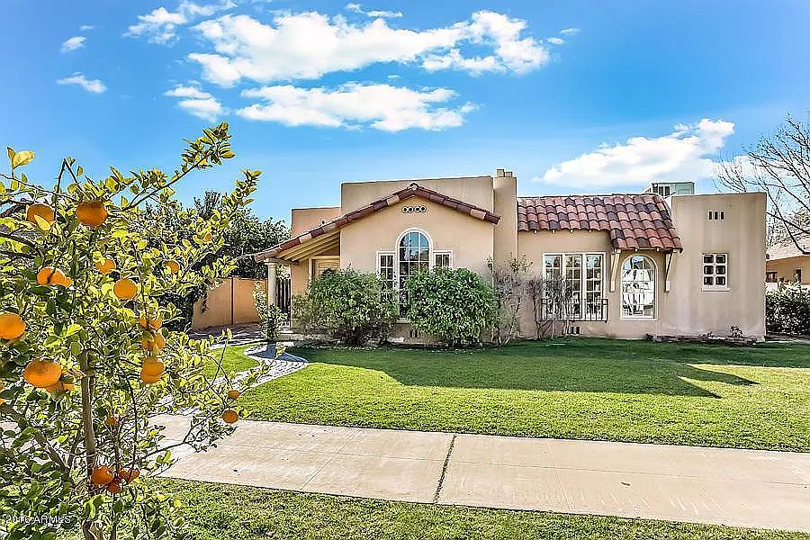 Spanish-style villa in the historic Willo district near 7th Ave and McDowell