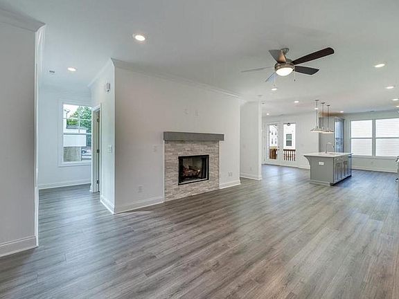 The Mallory, four bedroom townhome. Room and filled with light...Photo is not of actual home