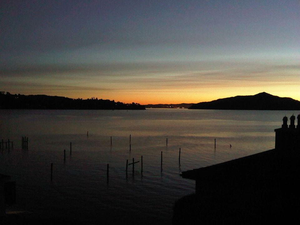 Sunrise from balcony