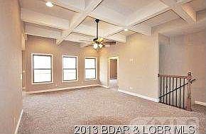 Living Room w/Coffered Ceiling