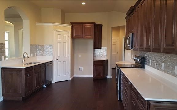 Kitchen view.
