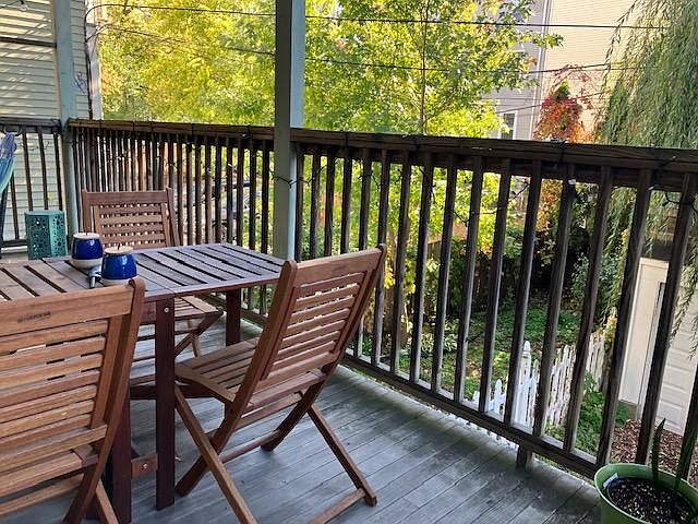 Your private porch for entertaining.