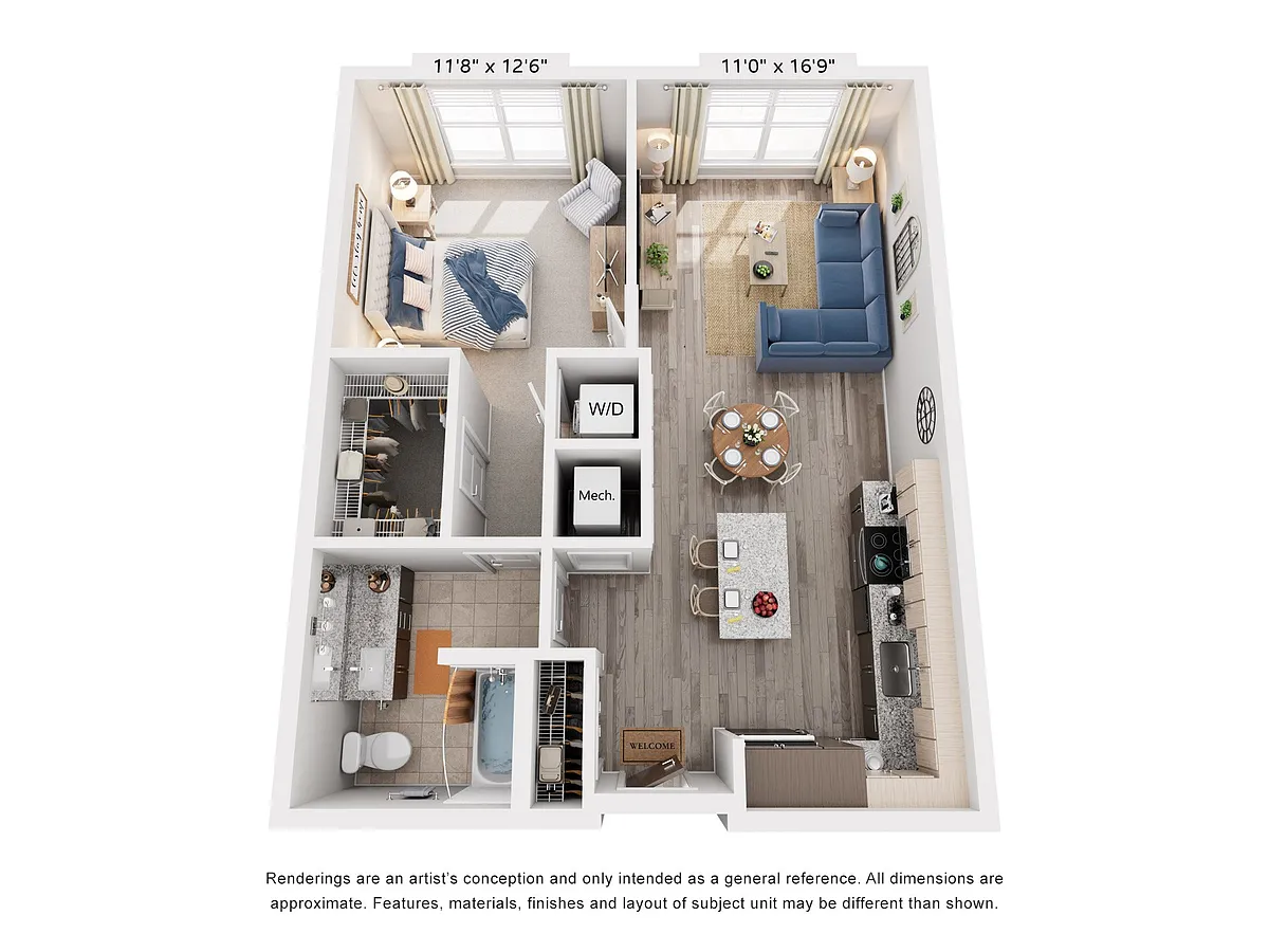 Floor plan Neabsco