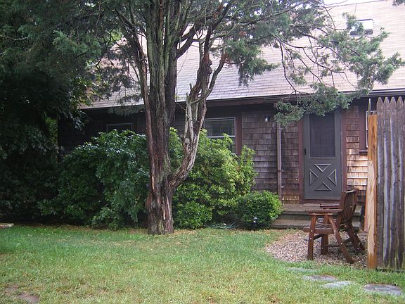 Kitchen door (shower on right)